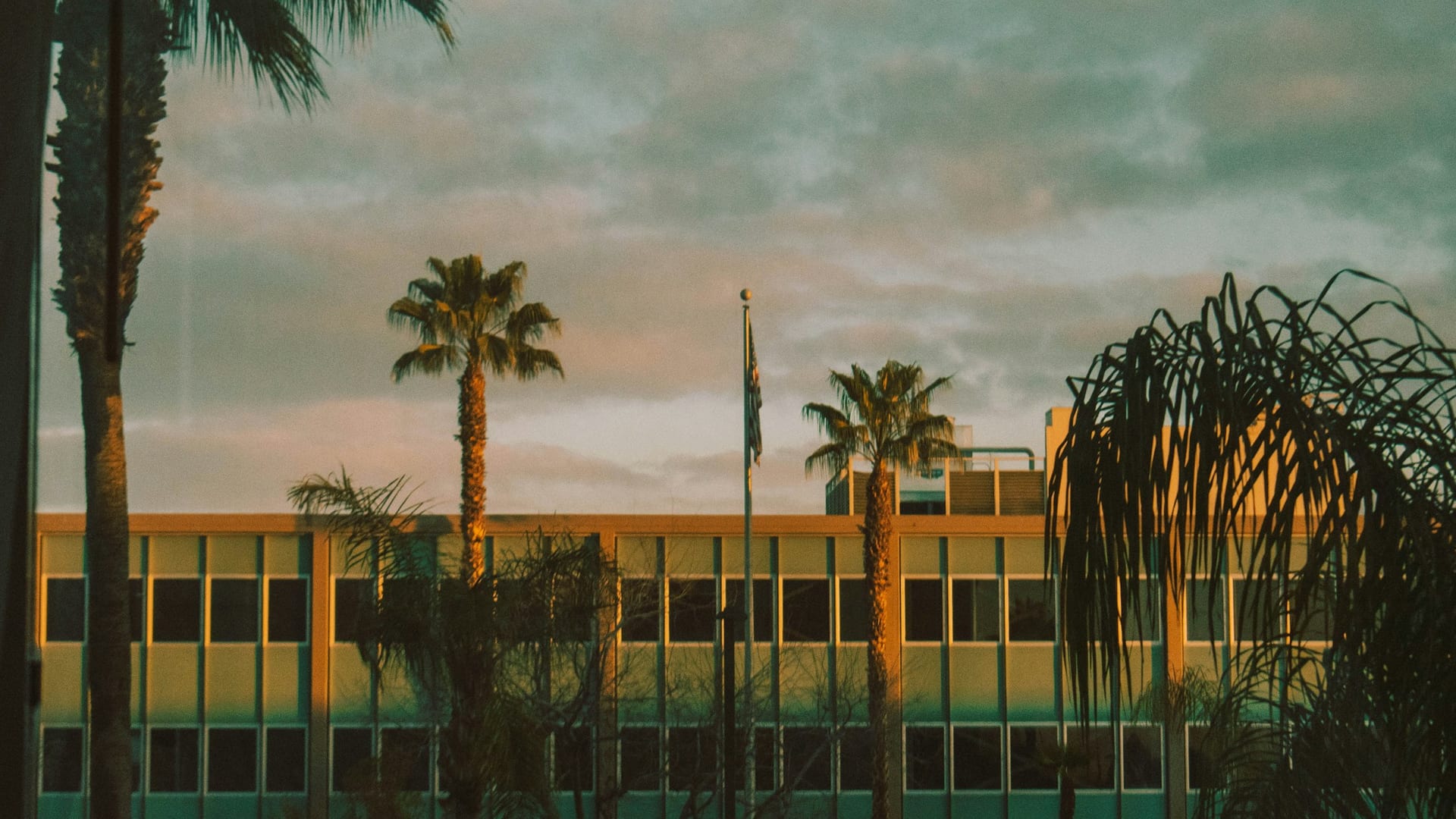 Southern California school campus suited for classroom shade planning